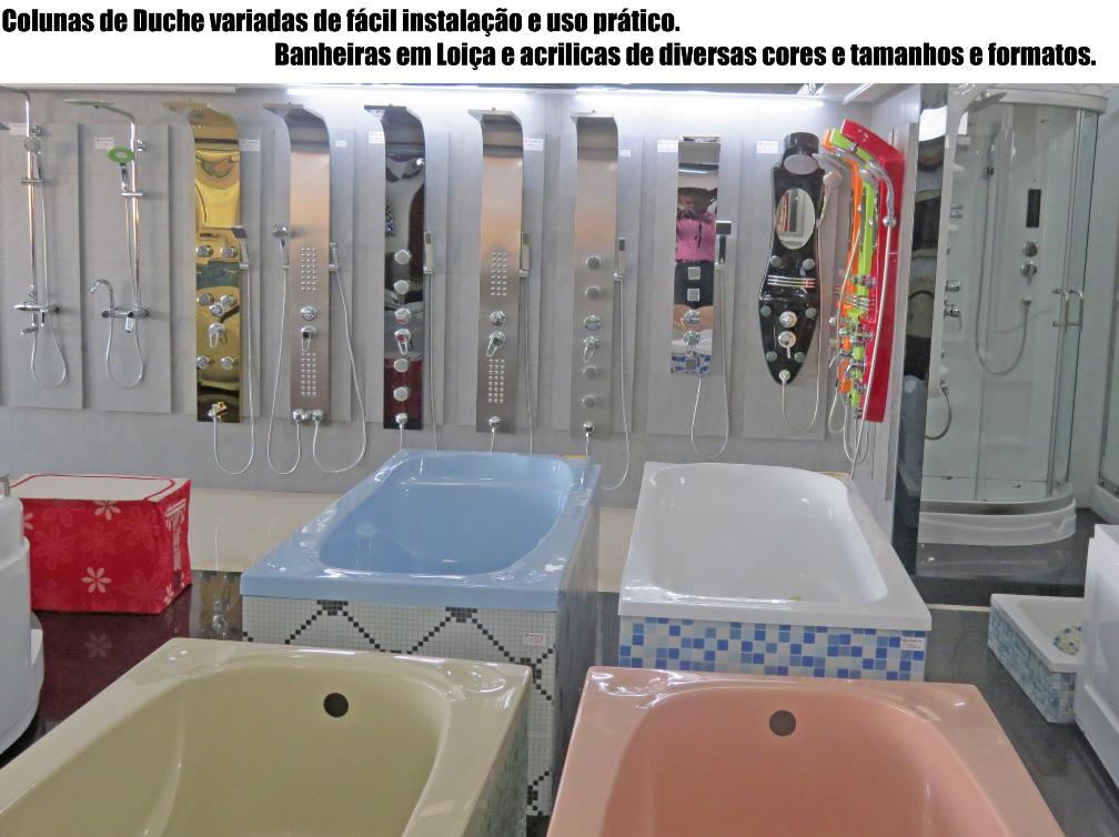 Colunas de duche Banheiras